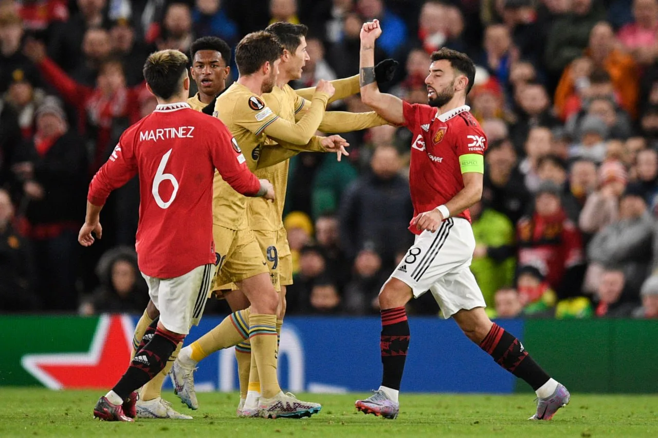 ليفاندوفسكي: مواجهة مانشستر يونايتد كانت بمثابة مباراة في دوري أبطال أوروبا