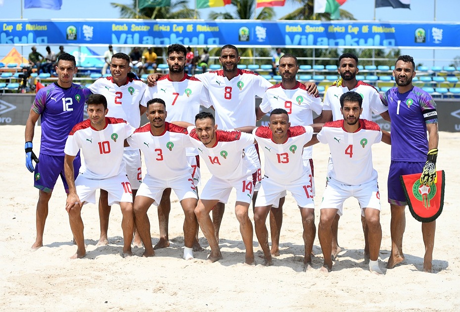 منتخب الكرة الشاطئية يهزم نظيره الإماراتي