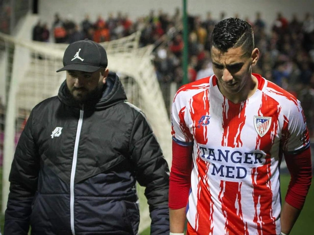 الإصابة تغيب لاعب المغرب التطواني حمزة الغطاس عن الفريق لأربعة أسابيع