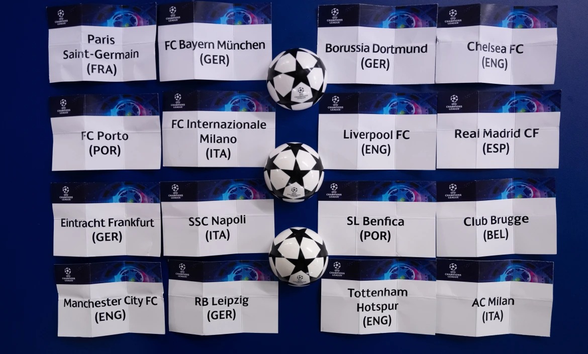 المتأهلون إلى دور الـ8 من دوري أبطال أوروبا